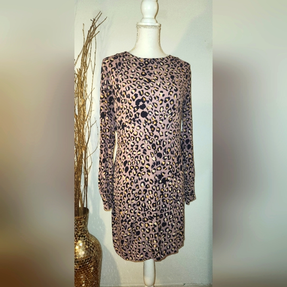 H&M Print Dress Size 10